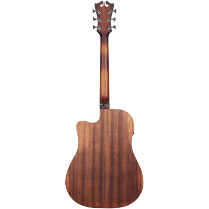 D'Angelico Premier Bowery LS Aged Mahogany Chitarra acustica elettrificata