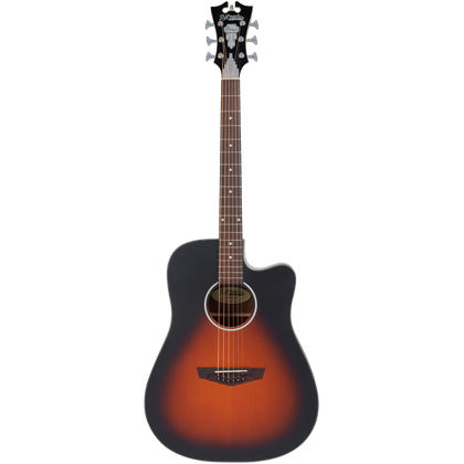 D'Angelico Premier Bowery LS Satin Vintage Sunburst Chitarra acustica elettrificata