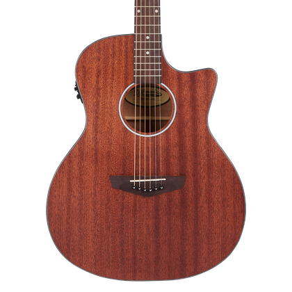 D'Angelico Premier Gramercy LS Mahogany Satin Chitarra acustica elettrificata