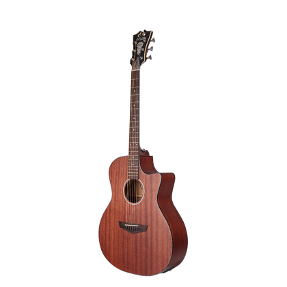 D'Angelico Premier Gramercy LS Mahogany Satin Chitarra acustica elettrificata