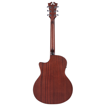 D'Angelico Premier Gramercy LS Mahogany Satin Chitarra acustica elettrificata