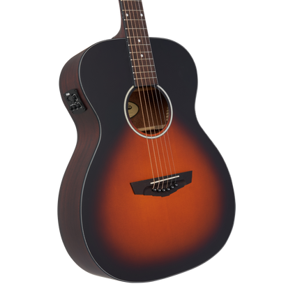 D'Angelico Premier Tammany LS Satin Vintage Sunburst Chitarra acustica elettrificata