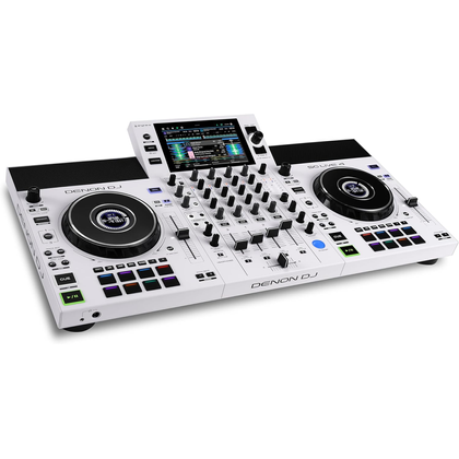 DENON DJ SC Live 4 White Consolle DJ Bianca
