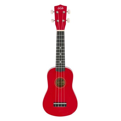 De Salvo UKSRD Ukulele Soprano Red