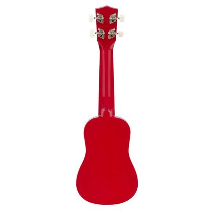 De Salvo UKSRD Ukulele Soprano Red