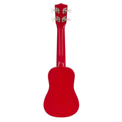 De Salvo UKSRD Ukulele Soprano Red