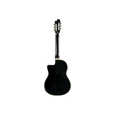 Eko NXT Nylon CW EQ Black Chitarra classica elettrificata nera