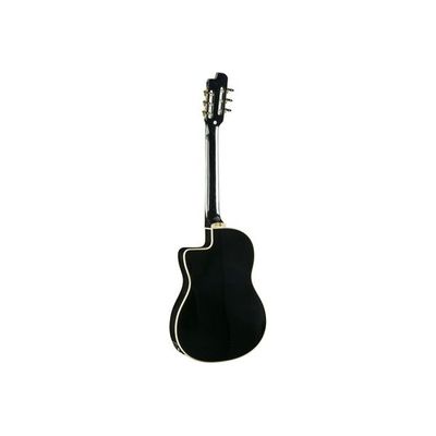 Eko NXT Nylon CW EQ Black Chitarra classica elettrificata nera