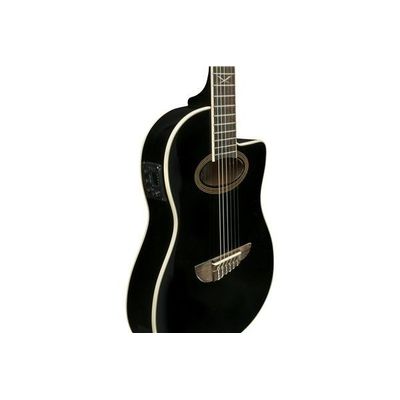 Eko NXT Nylon CW EQ Black Chitarra classica elettrificata nera