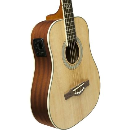 EKO TRI Mini Eq Natural Chitarra acustica elettrificata naturale travel