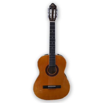 Eko CS10 Plus Chitarra Classica Naturale con Battipenna e Segnatasti