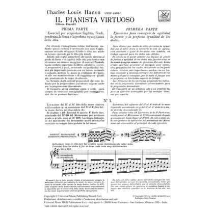 Charles-Louis Hanon - Il pianista virtuoso 60 Esercizi