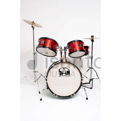 Batteria Acustica Completa - Junior Series 5 pezzi Red