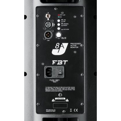Impianto audio professionale 500W FBT J8A + MG06X + PGA48 + cavi omaggio