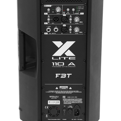 FBT X-Lite 110A Speaker Attivo Bluetooth 10" 1500W