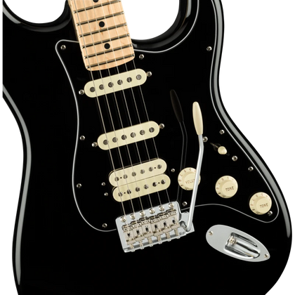 Fender American Performer Stratocaster HSS MN Black Chitarra elettrica con borsa