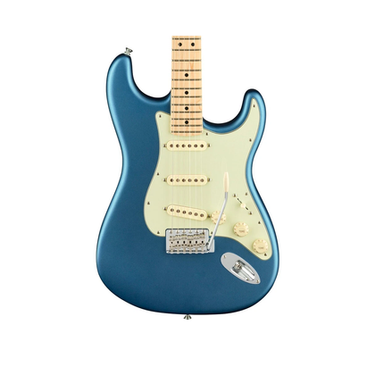 Fender American Performer Stratocaster MN Satin Lake Placid Blue Chitarra elettrica con borsa