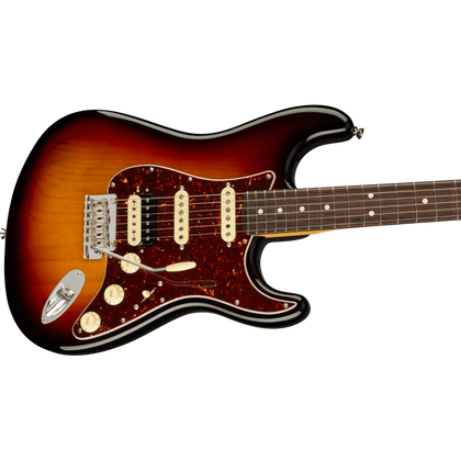 Fender American Professional II Stratocaster HSS MN 3-Color Sunburst Chitarra elettrica con borsa
