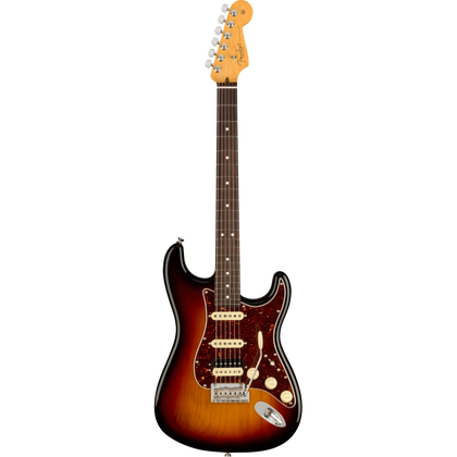 Fender American Professional II Stratocaster HSS MN 3-Color Sunburst Chitarra elettrica con borsa