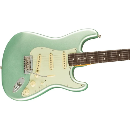 Fender American Professional II Stratocaster MN Mystic Surf Green Chitarra elettrica con borsa