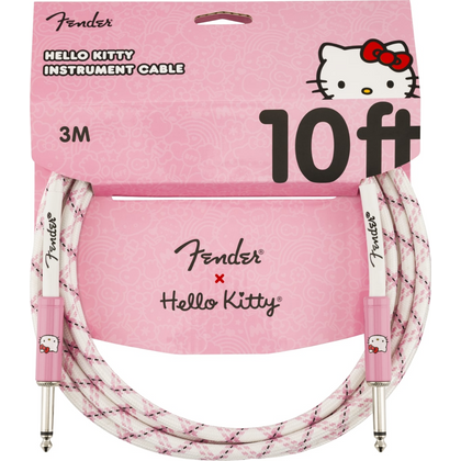 FENDER Cavo Hello Kitty&reg; Original 3 m, Rosa/Bianco