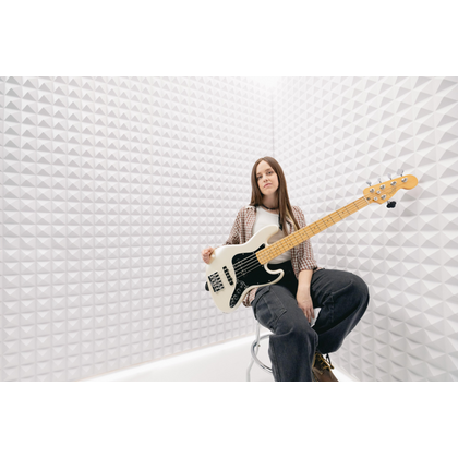 FENDER Player II Modified Active Jazz Bass V MP Olympic Pearl