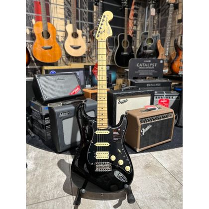 Fender American Performer Stratocaster HSS MN Black Chitarra elettrica con borsa