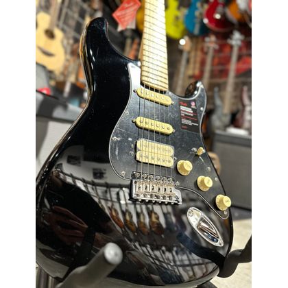 Fender American Performer Stratocaster HSS MN Black Chitarra elettrica con borsa