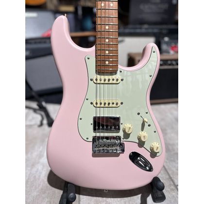 Fender Limited Edition MIJ Hybrid II Stratocaster HSS Shell Pink Roasted Maple