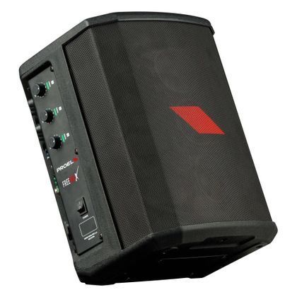Proel FREEONEX Sistema portatile Bluethooth con Mixer 200W + JTS PDM57 Microfono dinamico
