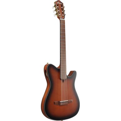 Ibanez FRH10NBSF Thinline Chitarra classica Brown Sunburst Flat