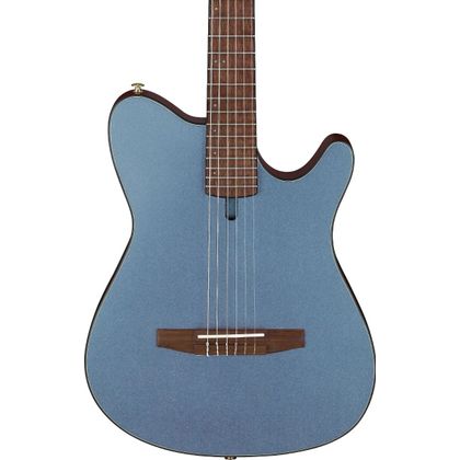 Ibanez FRH10N-IBF Chitarra classica Indigo Blue Metallic Flat