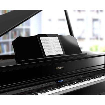ROLAND GP-607 PW Pianoforte mini-coda digitale Gloss White ( esposto )