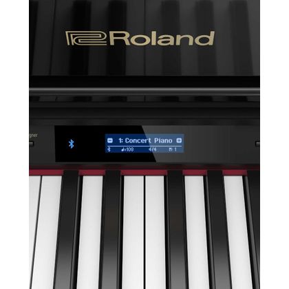 ROLAND GP-607 PW Pianoforte mini-coda digitale Gloss White ( esposto )