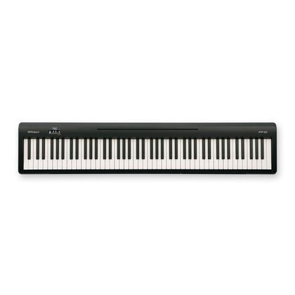 Roland FP-10 BK Black Pianoforte digitale con supporto originale in legno + copritastiera omaggio