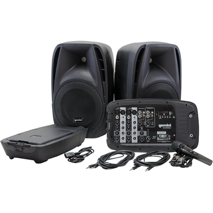 GEMINI ES 210MX BLU Sistema Portatile 150W