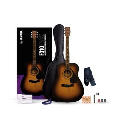 YAMAHA F310 Tobacco Brown Sunburst Pack Chitarra Acustica