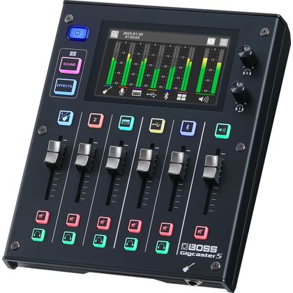 BOSS Gigcaster GCS-5 Mixer 5 Canali per podcast