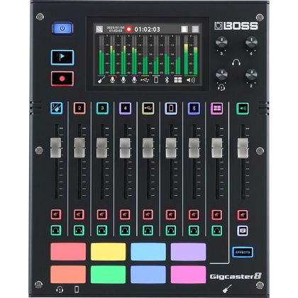 BOSS Gigcaster GCS-8 Mixer 8 Canali per podcast