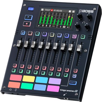 BOSS Gigcaster GCS-8 Mixer 8 Canali per podcast