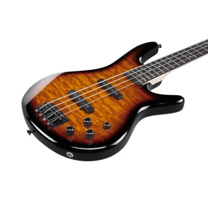 IBANEZ GSR280QA TYS Transparent Yellow Sunburst Basso Elettrico 4 corde