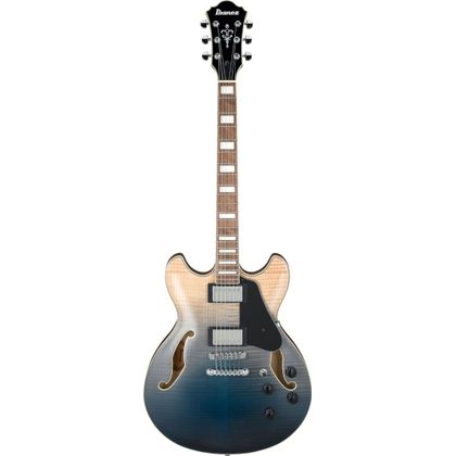 Ibanez AS73FM TIF Transparent Indigo Fade Chitarra semiacustica
