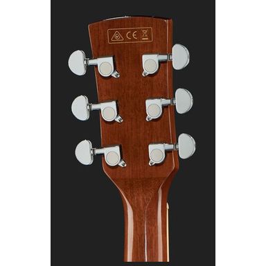 Ibanez PF15ECE Natural Chitarra acustica amplificata con custodia, plettro, cavo, fascia omaggio