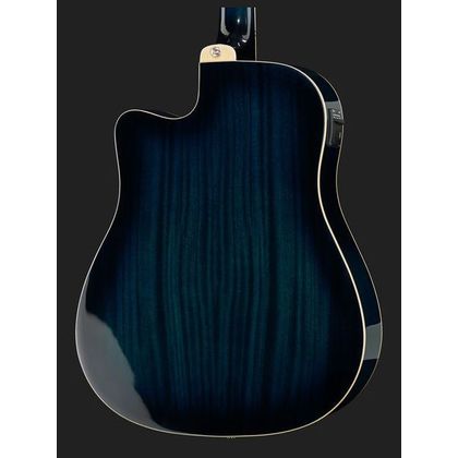 Ibanez PF15ECE TBS Chitarra acustica amplificata blue sunburst con accessori omaggio