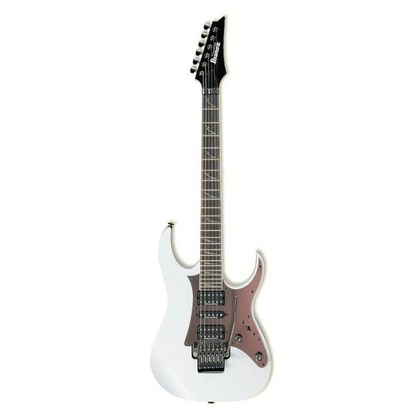 Ibanez Prestige RG2550Z Galaxy White Chitarra elettrica bianca con borsa rigida