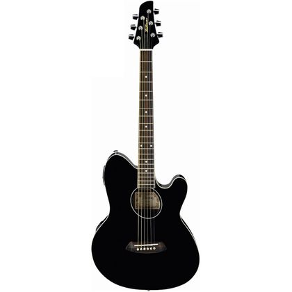 IBANEZ TCY10E BK Black High Gloss Chitarra acustica nera