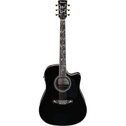 Ibanez AW391RCEBKH Chitarra Acustica Black