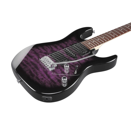 IBANEZ GIO GRX70QA TVT Transparent Violet Burst Chitarra Elettrica