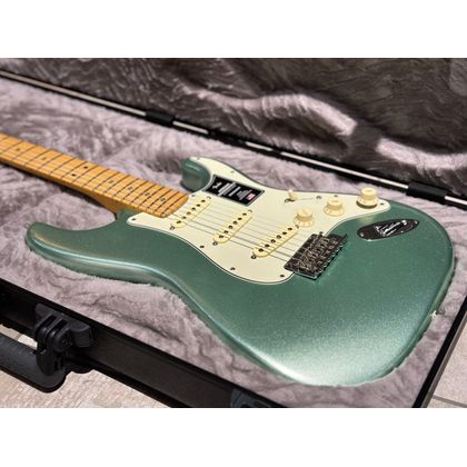 Fender American Professional II Stratocaster MN Mystic Surf Green Chitarra elettrica con borsa