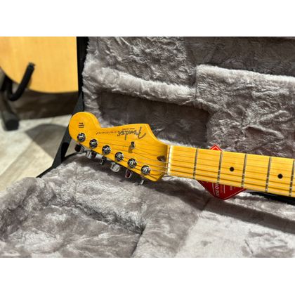 Fender American Professional II Stratocaster MN Black Chitarra elettrica con borsa